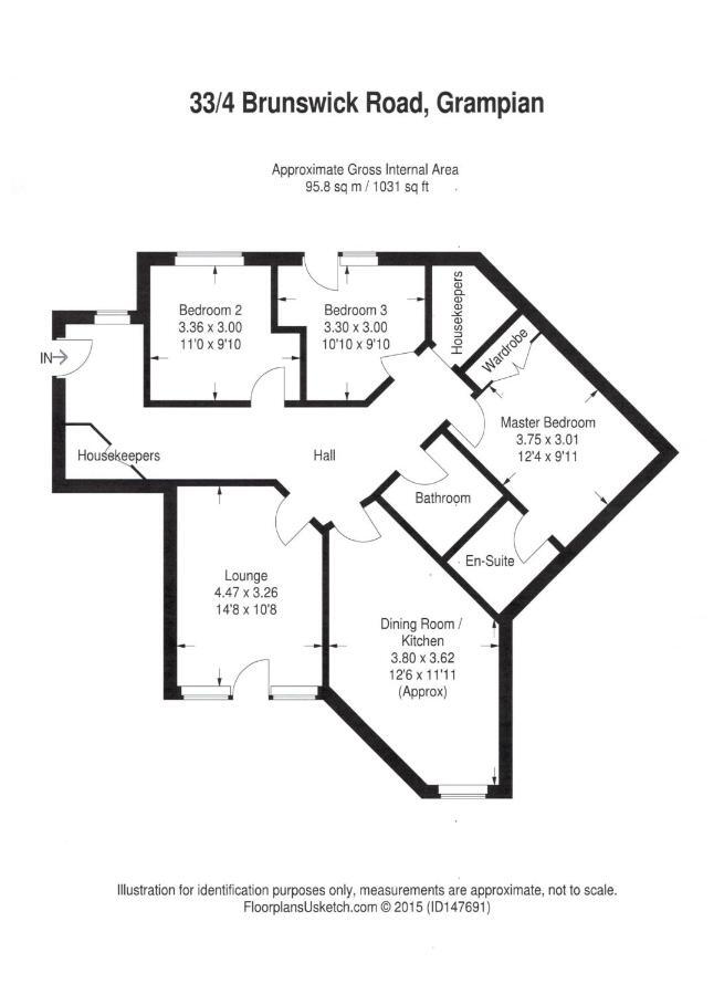 Brunswick Apartment Edinburgh Bagian luar foto